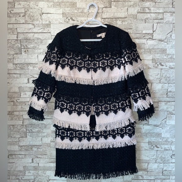 Boston Proper Dress Set with Matching Jacket - Picture 2 of 10